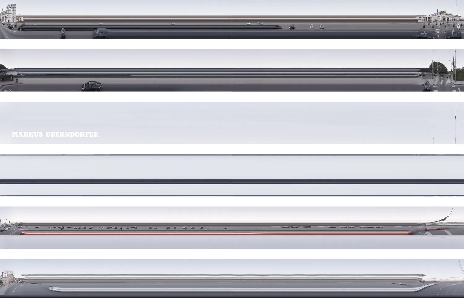 Revisited Spacetime Collage Afterglow Westbound